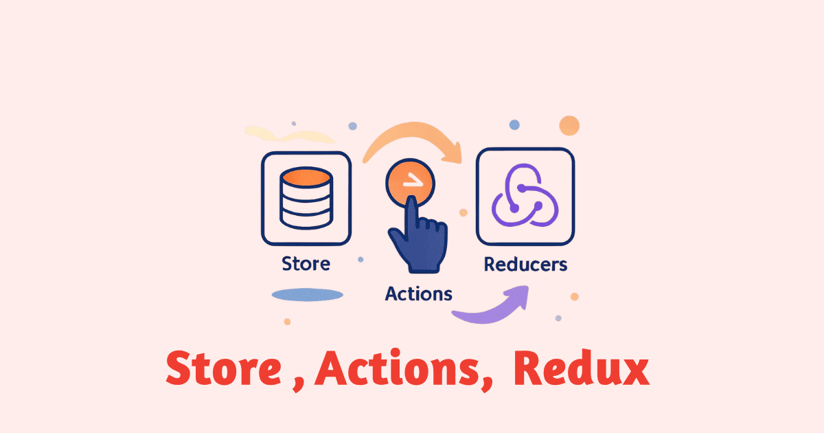 شرح Store و Actions و Reducers في Redux
