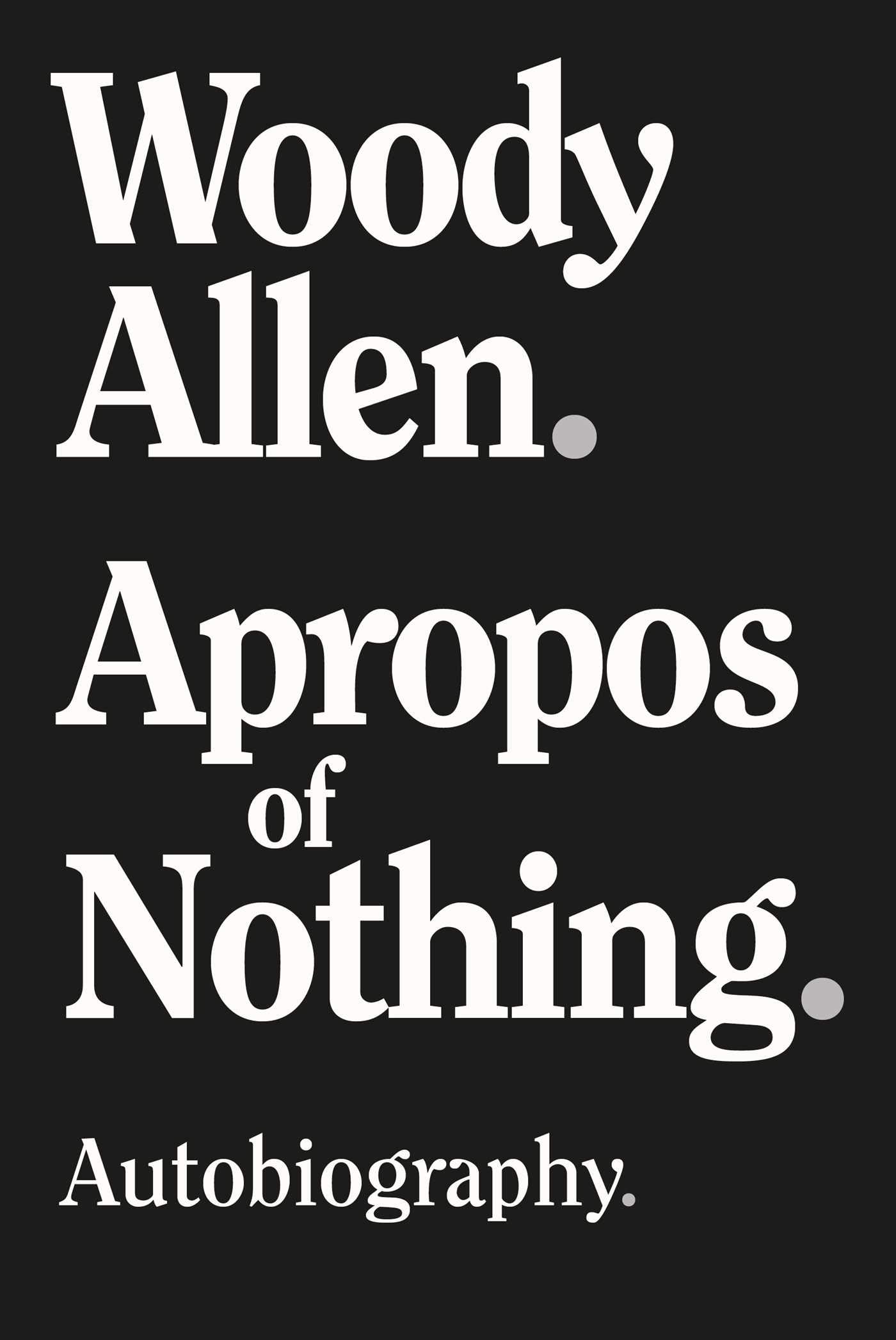تحميل Apropos of Nothing PDF